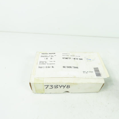 Esko ELO-E5522 Variable Area Flow Meter 2-20 GPH H2O