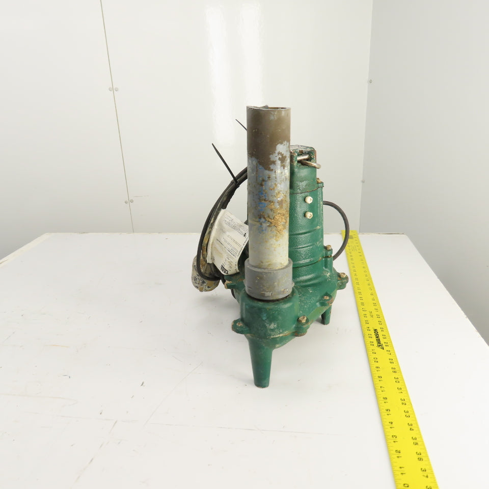 Zoeller N267-F 0.5HP Cast Submersible Sewage Ejector Pump 120V 1PH 2" & Float
