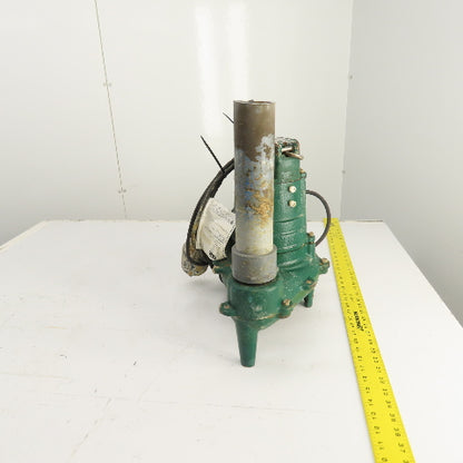 Zoeller N267-F 0.5HP Cast Submersible Sewage Ejector Pump 120V 1PH 2" & Float