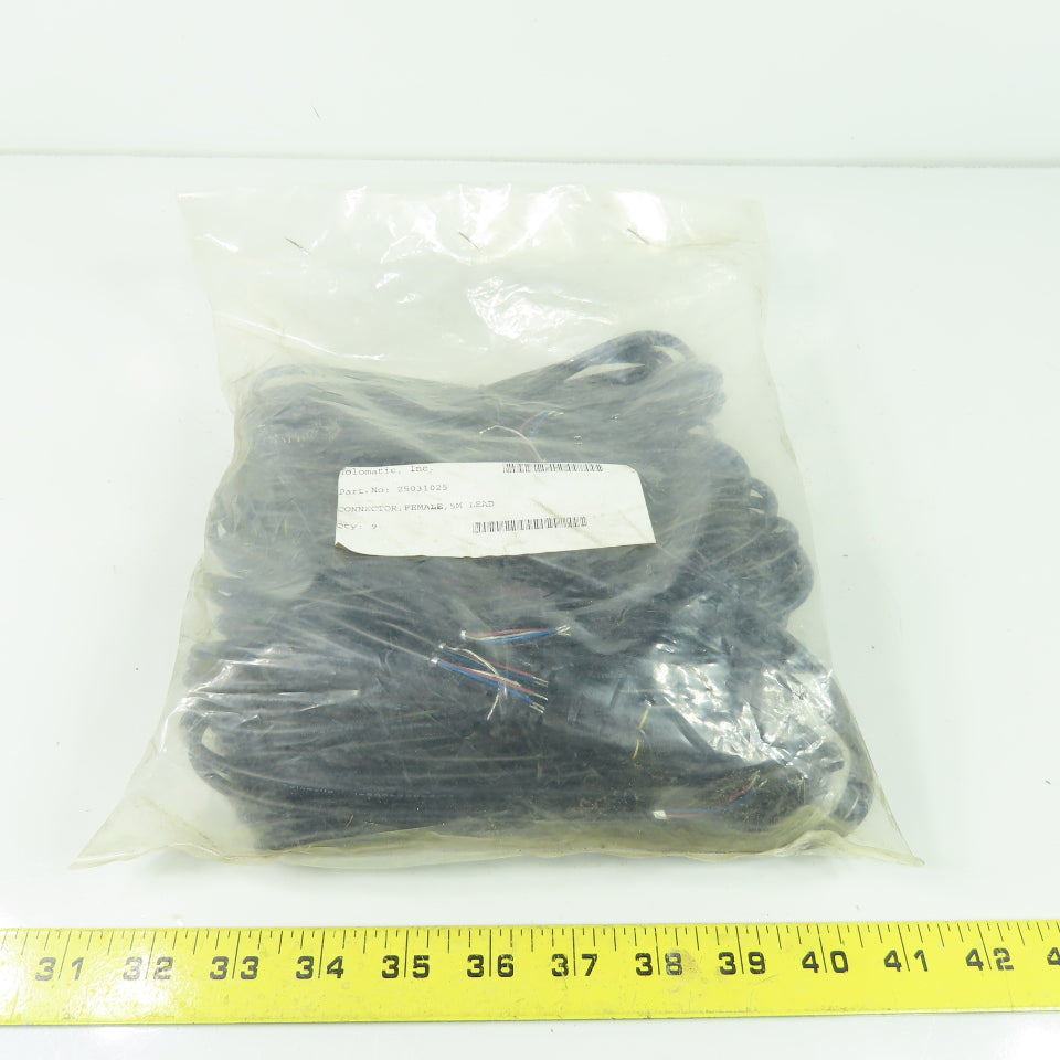 Tol-O-Matic 25031025 Cable Female Connector 5M Lead Lot Of 9