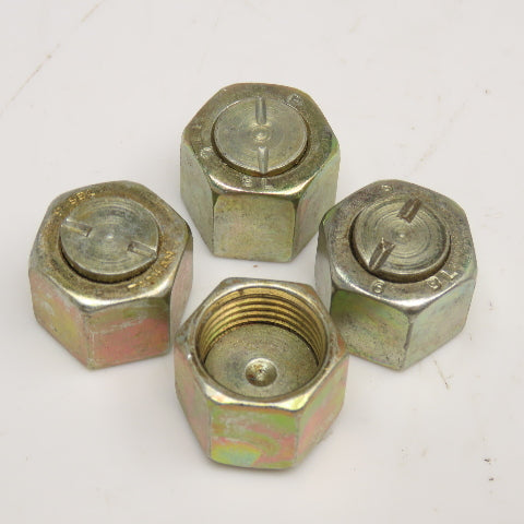 3/8" (-6) ORFS Hydraulic Cap Lot Of 4
