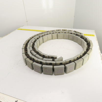 2-3/4" Wide x 21' OAL Table Top Conveyor Chain W/ Roller Drive Chain
