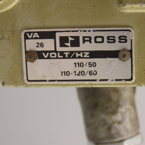 Ross 2773A7001 1-1/4" Solenoid Operated Pneumatic Valve 110-120V Coil