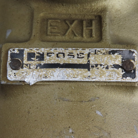 Ross 2773A7001 1-1/4" Solenoid Operated Pneumatic Valve 110-120V Coil
