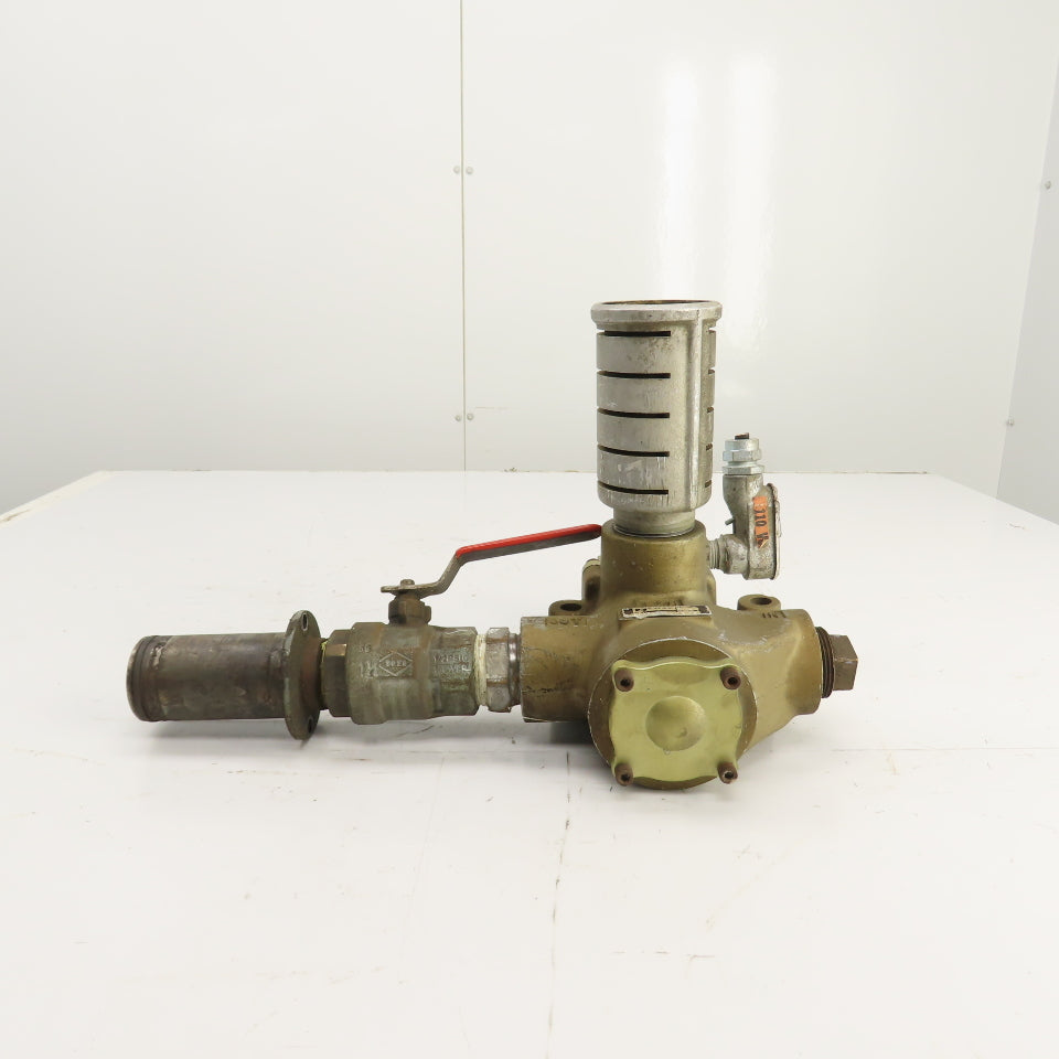 Ross 2773A7001 1-1/4" Solenoid Operated Pneumatic Valve 110-120V Coil