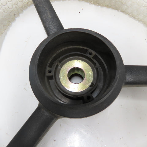 15" Steering Wheel .88" Bore w/ 35 Splines NEW