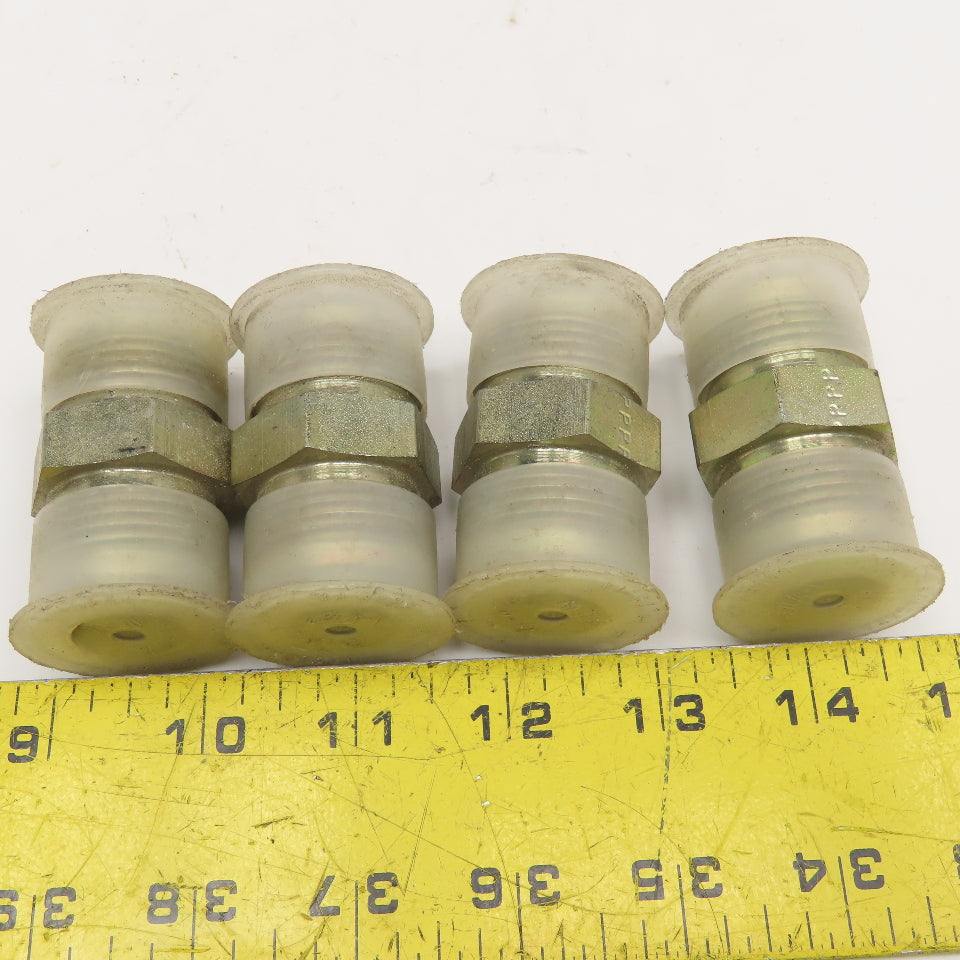 Parker 7/8" JIC Male x 7/8" JIC Male Union Lot Of 4