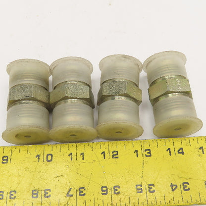 Parker 7/8" JIC Male x 7/8" JIC Male Union Lot Of 4