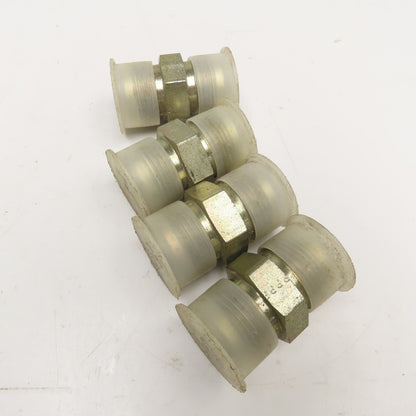 Parker 7/8" JIC Male x 7/8" JIC Male Union Lot Of 4