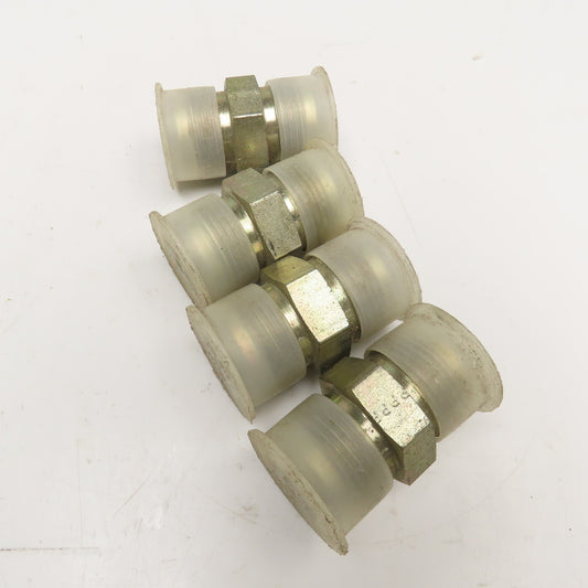 Parker 7/8" JIC Male x 7/8" JIC Male Union Lot Of 4