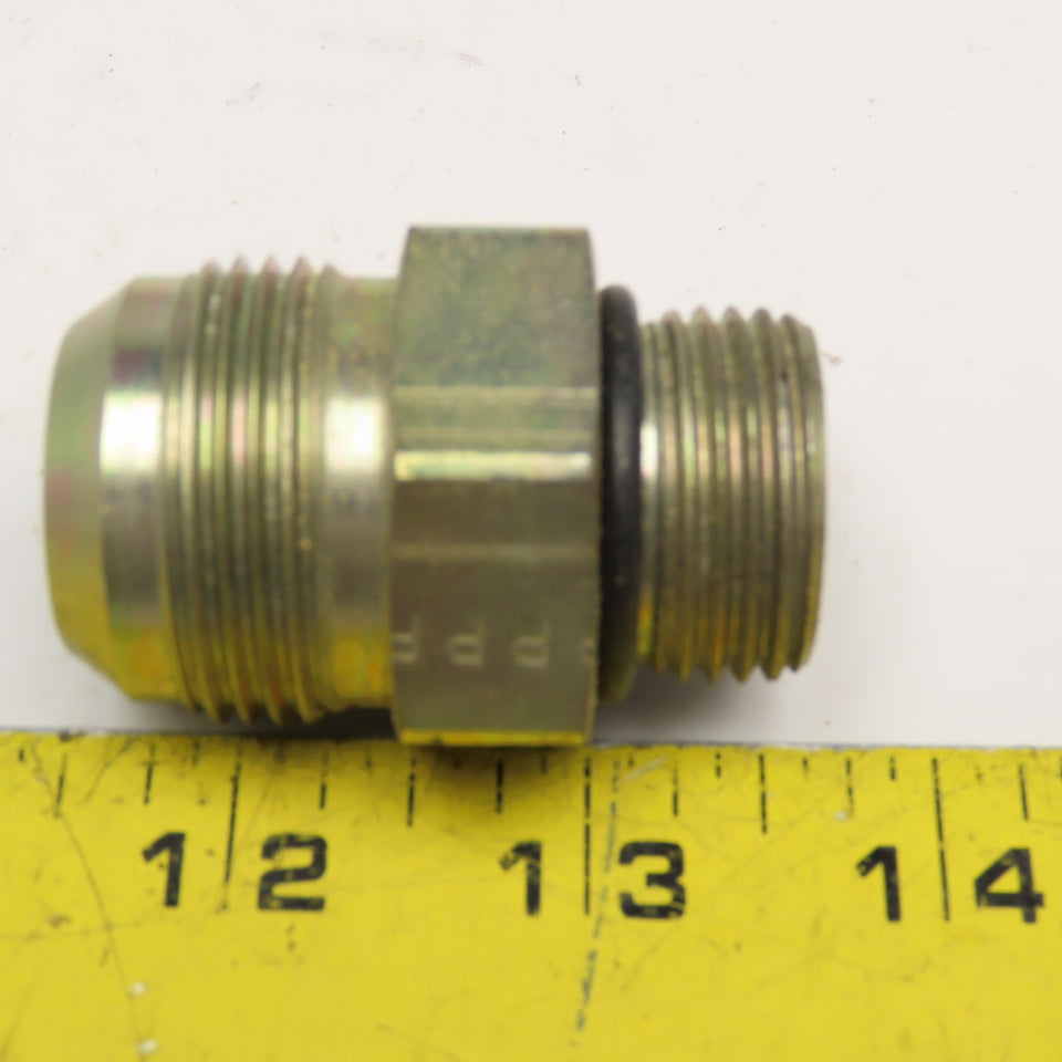Parker 3/4" Male ORS x 1" JIC Male Adaptor Reducer Union