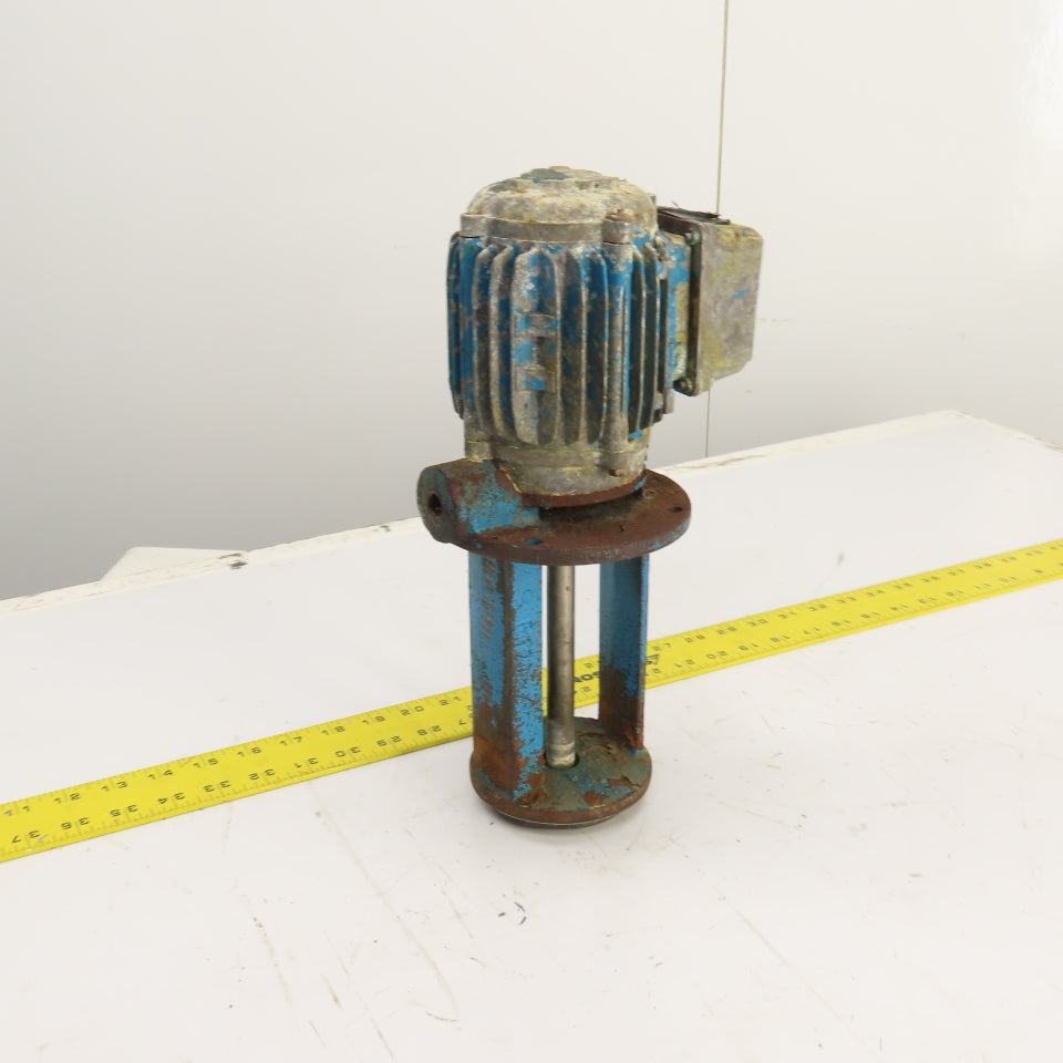 HK 010 0.25kW Vertical Machine Coolant Pump 460V 3PH 3200RPM 6-1/2" Depth 1/4"