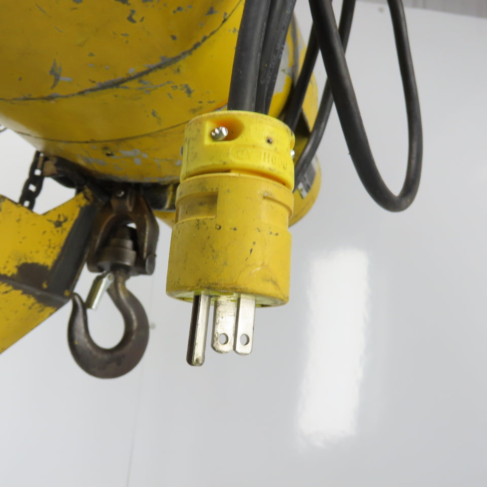 Budgit 318090-1 1/8 Ton 250Lb Electric Chain Hoist 115V 1Ph 32FPM 10' Lift