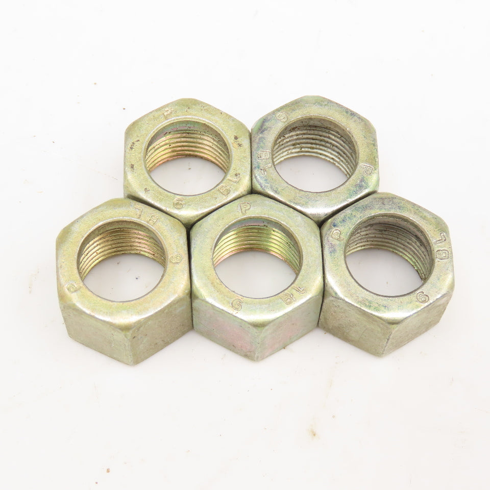3/8" (-6) JIC Flareless Nut Lot Of 5
