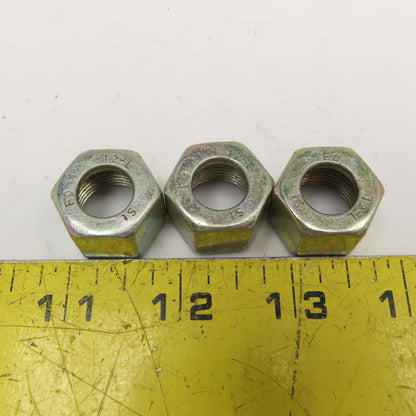 3/8" (-6) JIC Flared Nut Lot Of 3