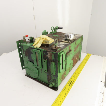 Double A 10 Gallon Hydraulic Power Unit Reserve Tank W/ Cleanout