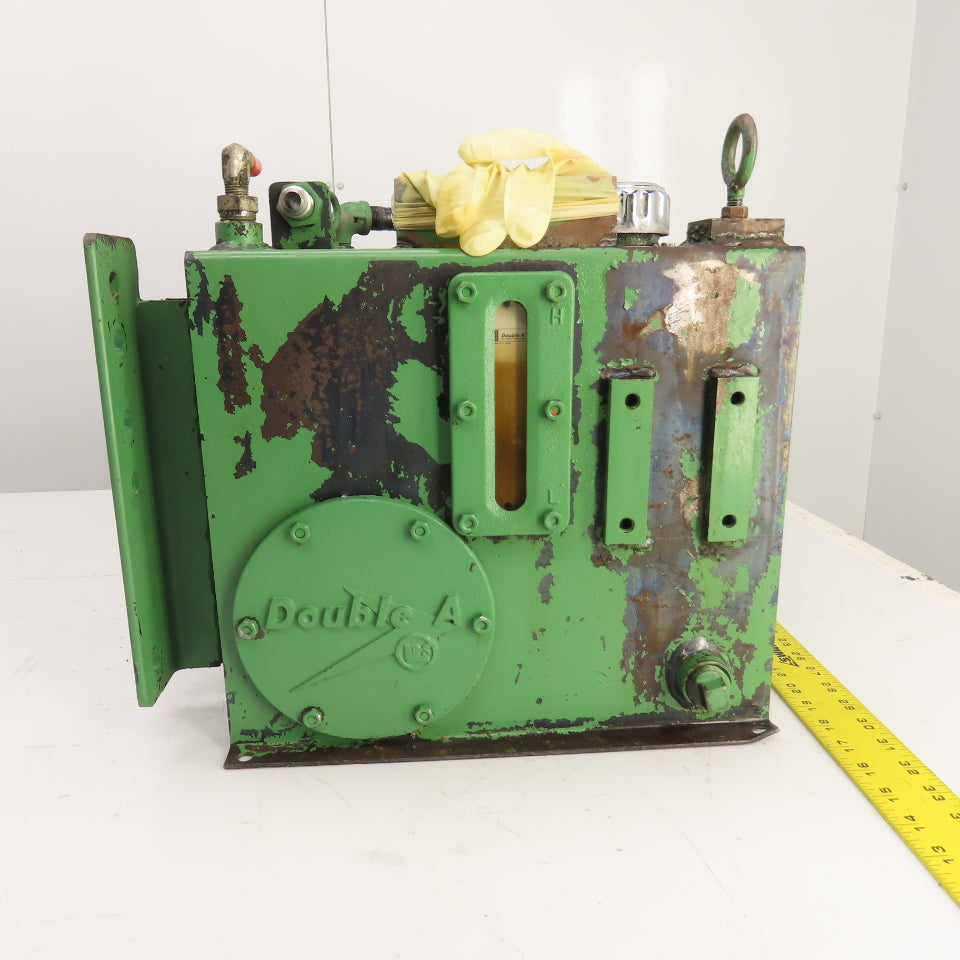 Double A 10 Gallon Hydraulic Power Unit Reserve Tank W/ Cleanout
