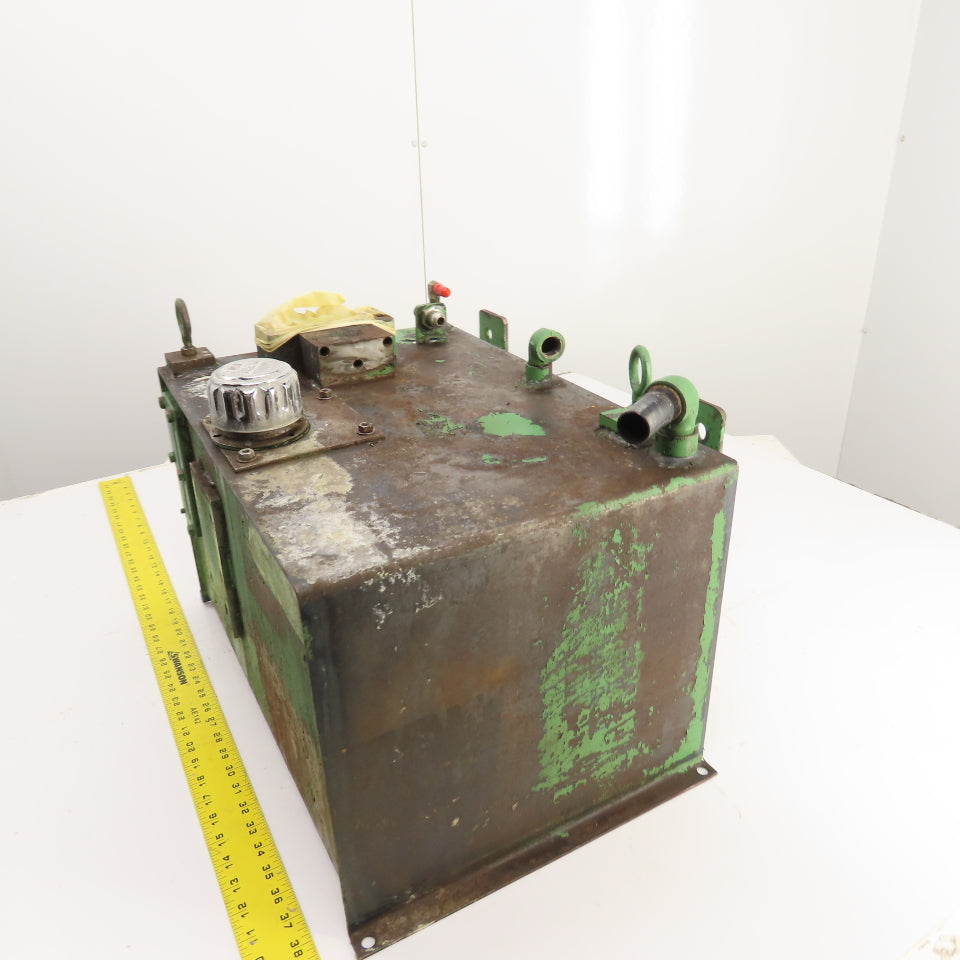 Double A 10 Gallon Hydraulic Power Unit Reserve Tank W/ Cleanout
