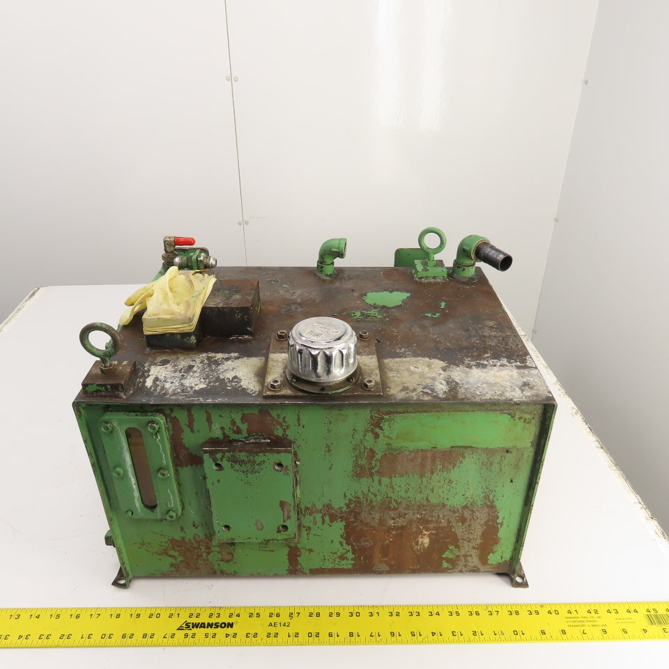 Double A 10 Gallon Hydraulic Power Unit Reserve Tank W/ Cleanout