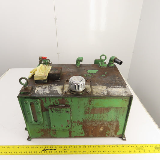 Double A 10 Gallon Hydraulic Power Unit Reserve Tank W/ Cleanout