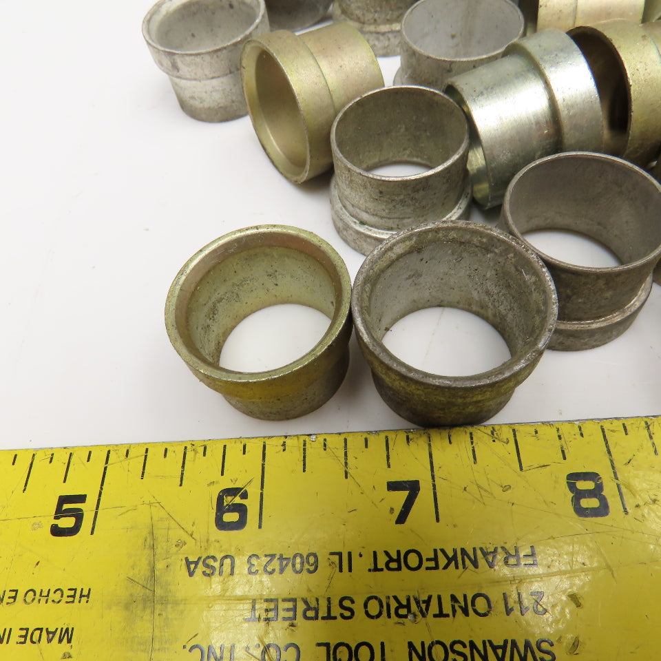 Parker 5/8" Flared Ferrule JIC Lot Of 90