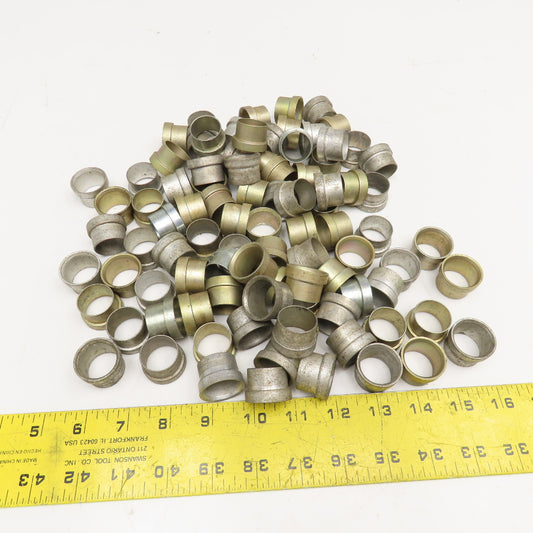 Parker 5/8" Flared Ferrule JIC Lot Of 90