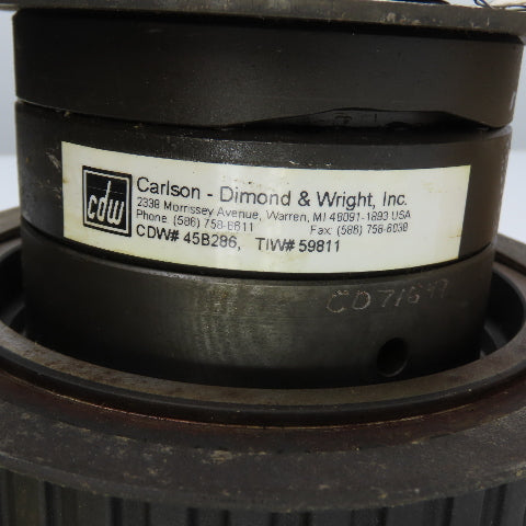 Carlson-Dimond & Wright 45B286 Torque Limiter