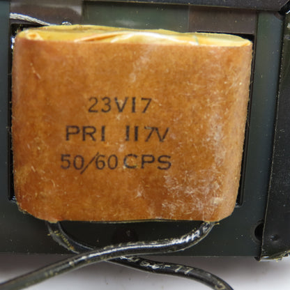 Thordarson 23V17 117V 50/60Hz Primary 117V Sec. Isolation Transformer