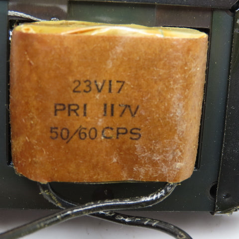 Thordarson 23V17 117V 50/60Hz Primary 117V Sec. Isolation Transformer