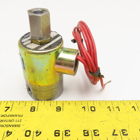 Skinner V5L16625 1/8" NPT Solenoid Valve 220/240V 100PSI