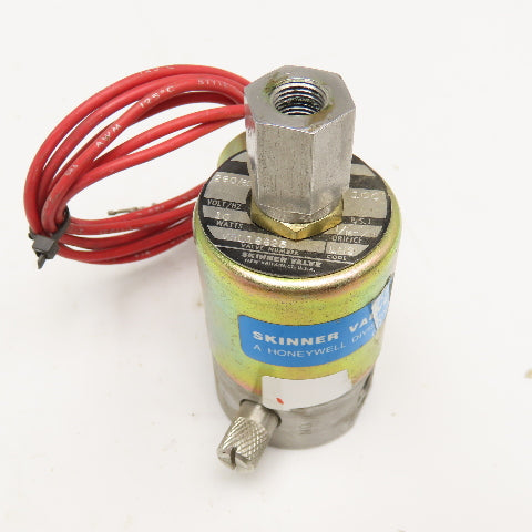 Skinner V5L16625 1/8" NPT Solenoid Valve 220/240V 100PSI