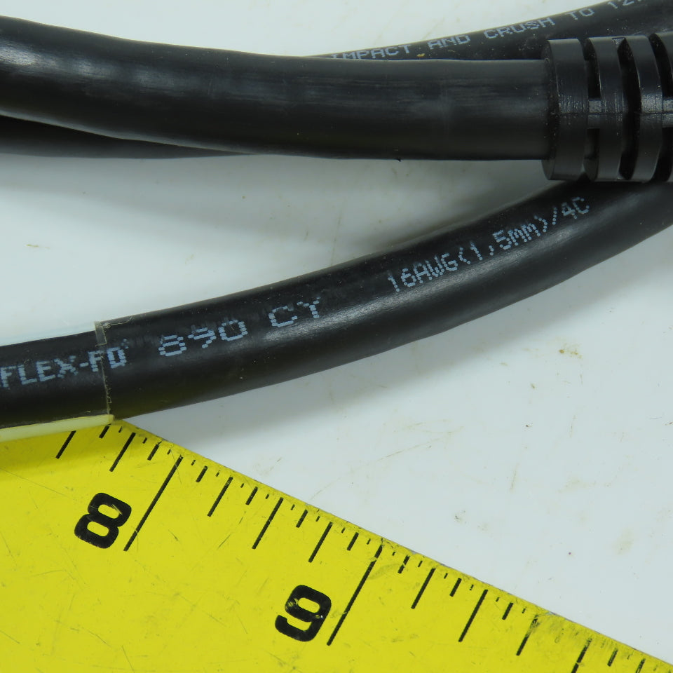 Lapp Kabel 73529006-16-E E100338-CSA 16AWG 4-Conductor Cable Cordset