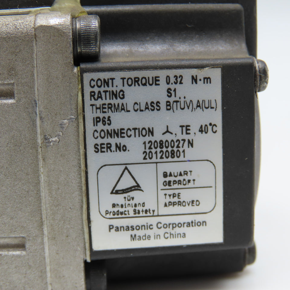 Panasonic MSMD012G1A 73V 3Ph AC Servo Motor 3000RPM 200Hz