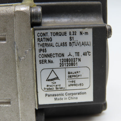 Panasonic MSMD012G1A 73V 3Ph AC Servo Motor 3000RPM 200Hz