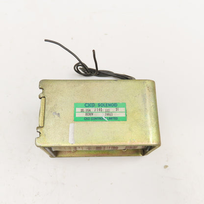 CKD DS-15A J140-332 90VDC Solenoid Coil