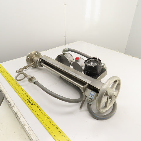 Emco TMP-910-2F150 S-Turbo-Bar Insertion Turbine Flow Meter