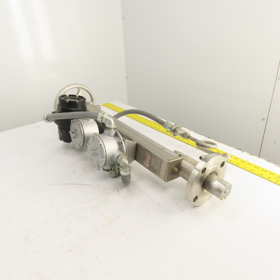Emco TMP-910-2F150 S-Turbo-Bar Insertion Turbine Flow Meter