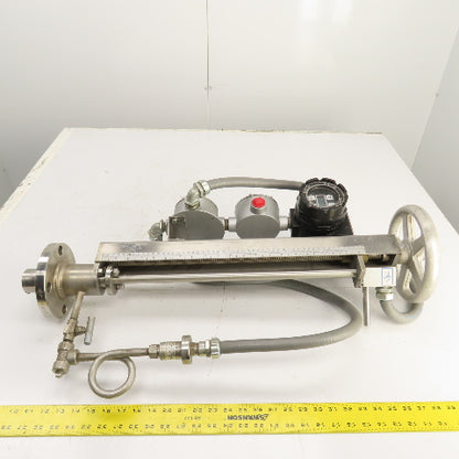 Emco TMP-910-2F150 S-Turbo-Bar Insertion Turbine Flow Meter