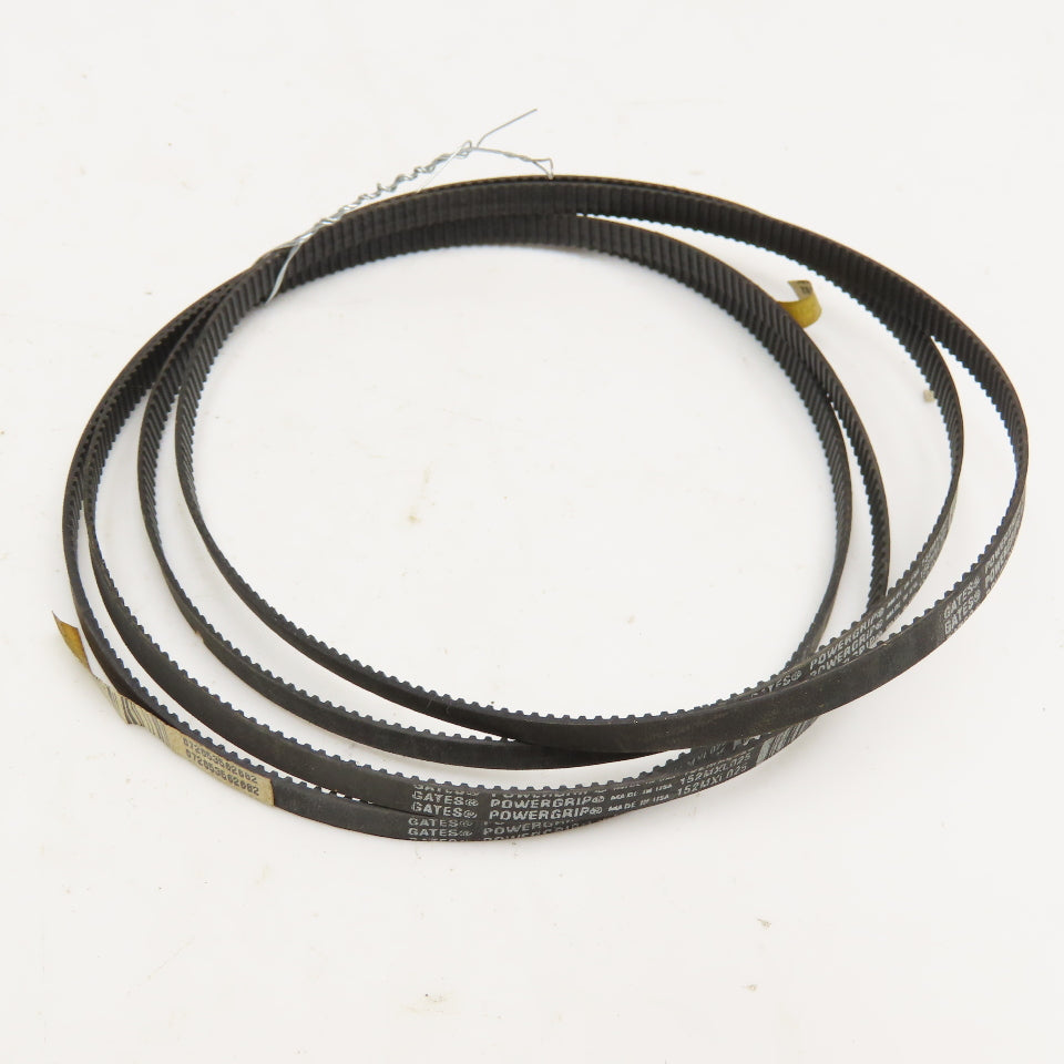Gates 152MXL025 Powergrip 15.2" x 0.080 Pitch Neoprene Timing Belt Lot Of 4