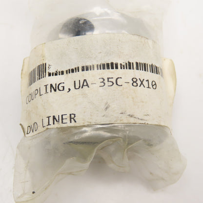 UA-35C-8x10 8mm x 10mm Flexible Shaft Coupling Aluminum