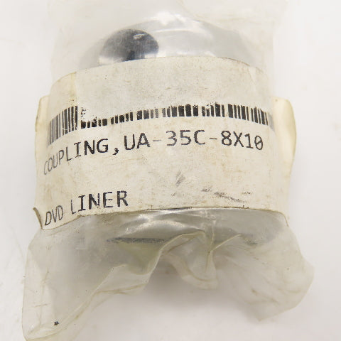 UA-35C-8x10 8mm x 10mm Flexible Shaft Coupling Aluminum