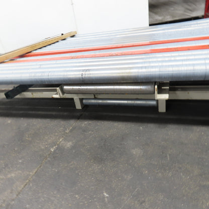 83" BF x 60" Long Gravity Roller Conveyor Section Belt Drive Capable