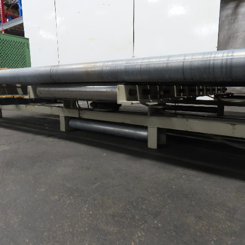 83" BF x 60" Long Gravity Roller Conveyor Section Belt Drive Capable