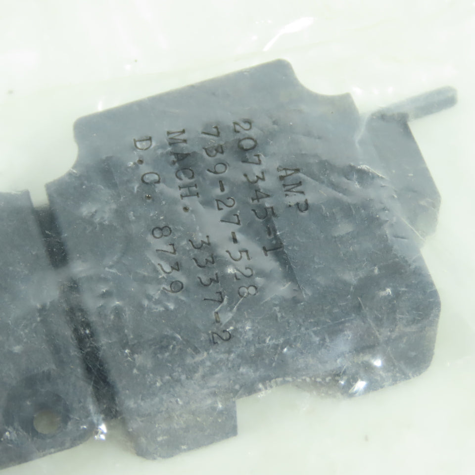 Amp 207345-1 739-27-528 25-Position Hinged Backshell Connector (Black) Lot/9