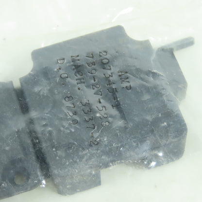 Amp 207345-1 739-27-528 25-Position Hinged Backshell Connector (Black) Lot/9
