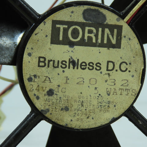 Torin TA 120 32 24VDC Brushless Axial Cooling Fan 5-Watts Lot Of 2