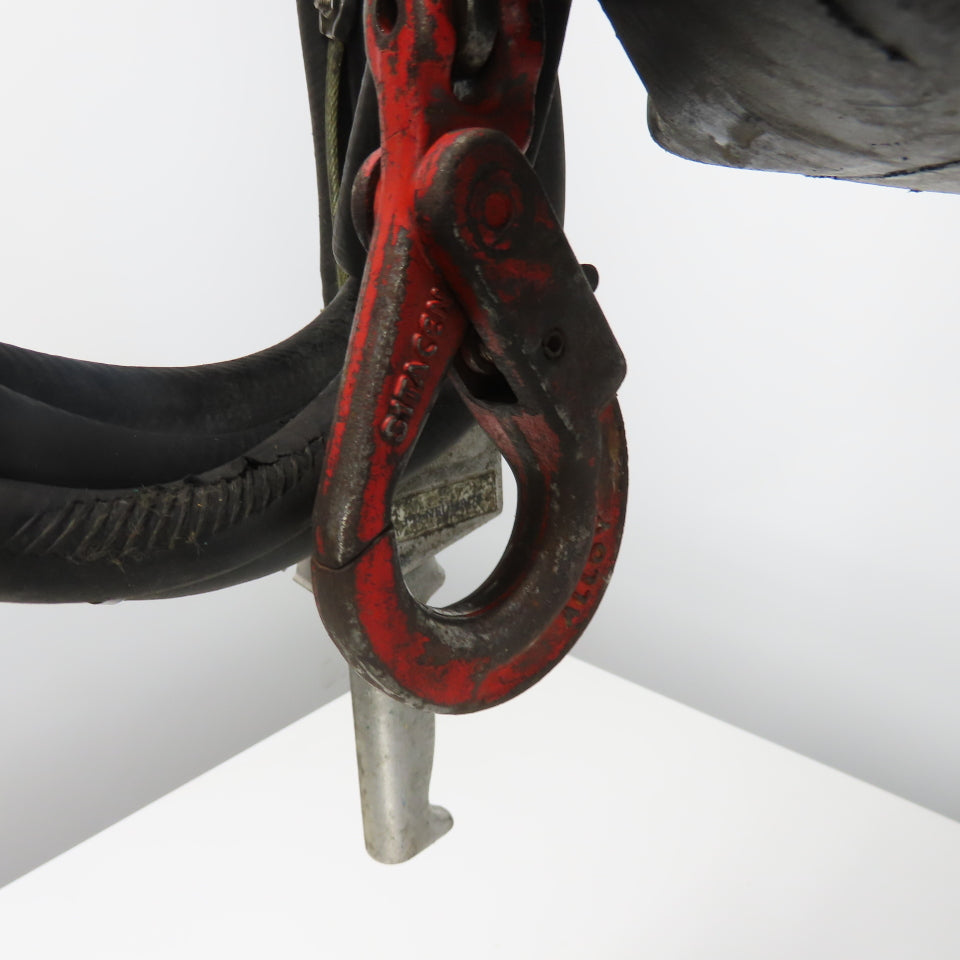 J.D. Neuhaus Mini 125 1/8 Ton 250Lb Pneumatic Air chain Hoist 4.9FPM 10' Lift