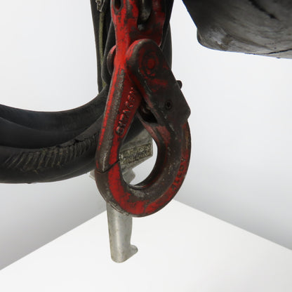 J.D. Neuhaus Mini 125 1/8 Ton 250Lb Pneumatic Air chain Hoist 4.9FPM 10' Lift