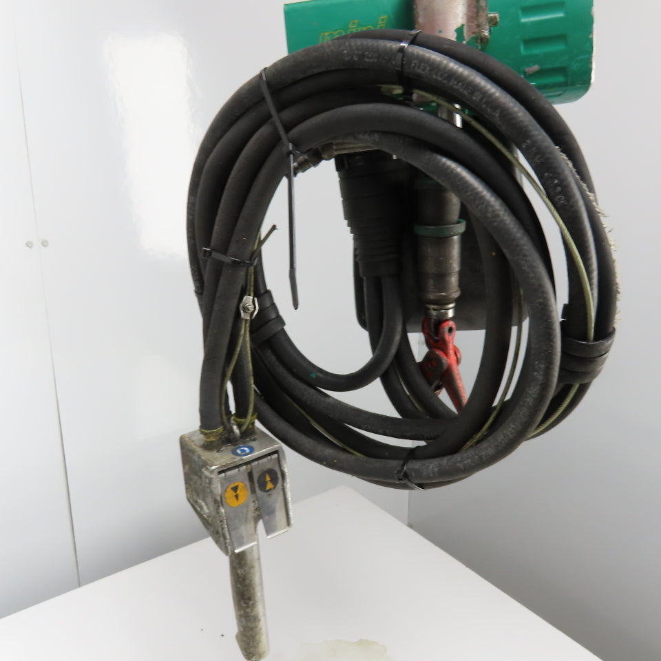 J.D. Neuhaus Mini 125 1/8 Ton 250Lb Pneumatic Air chain Hoist 4.9FPM 10' Lift