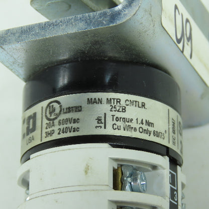 Shallco SN20-M745-U Rotary Cam Switch 20A 600VAC